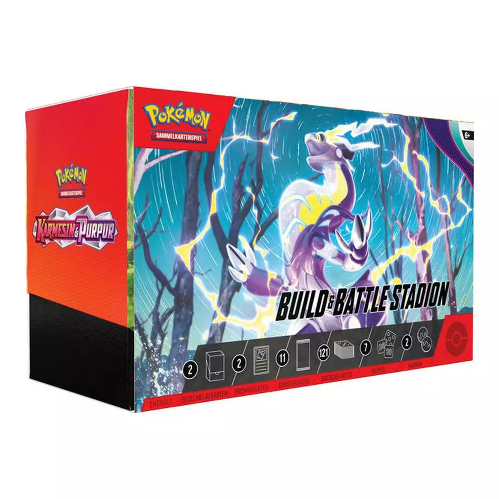 Pokemon Karmesin & Purpur Build & Battle Stadion Box DEUTSCH