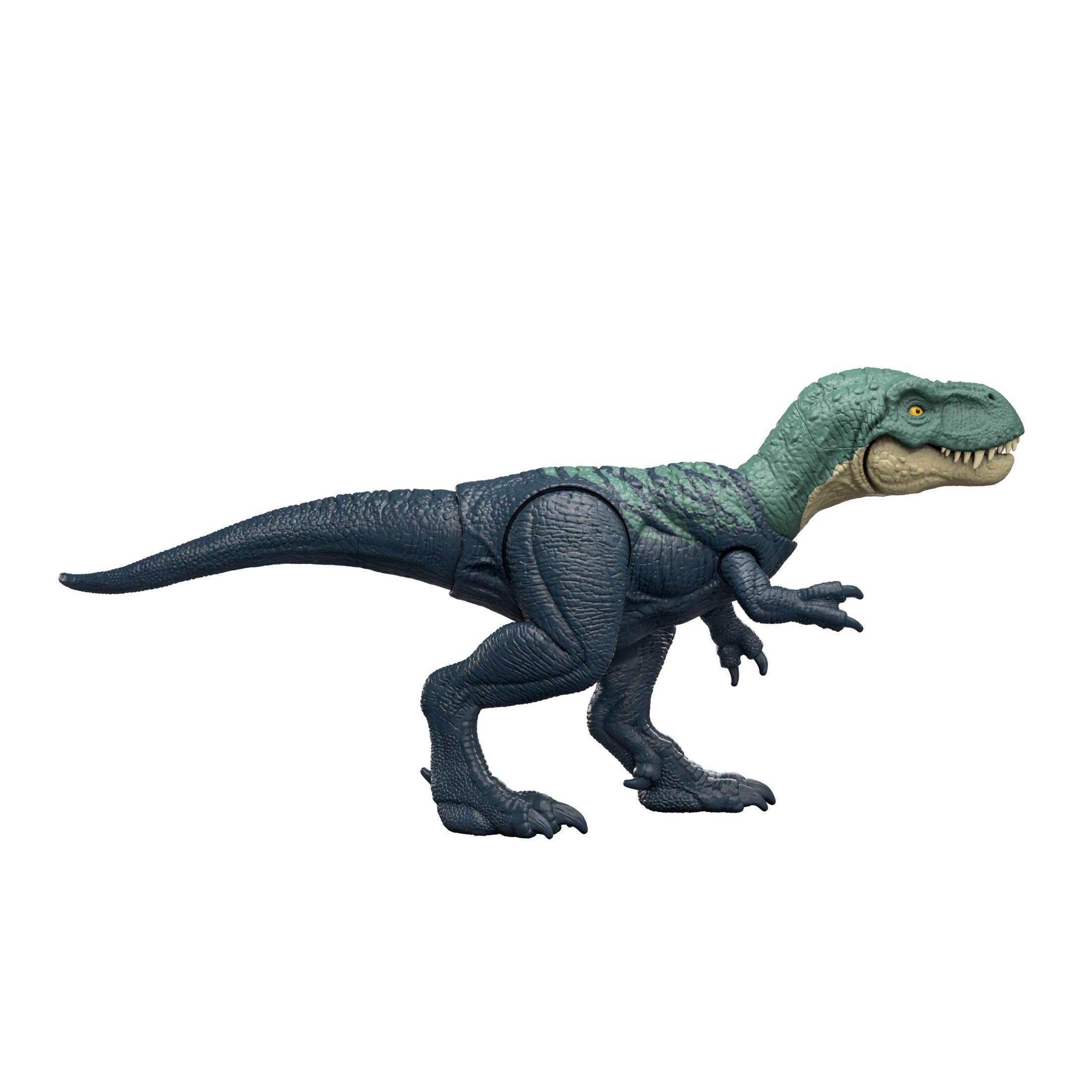 Jurassic World Rebirth Strike Attack Nanotyrannus Dinosaur Toy, Single Strike Action, Posable