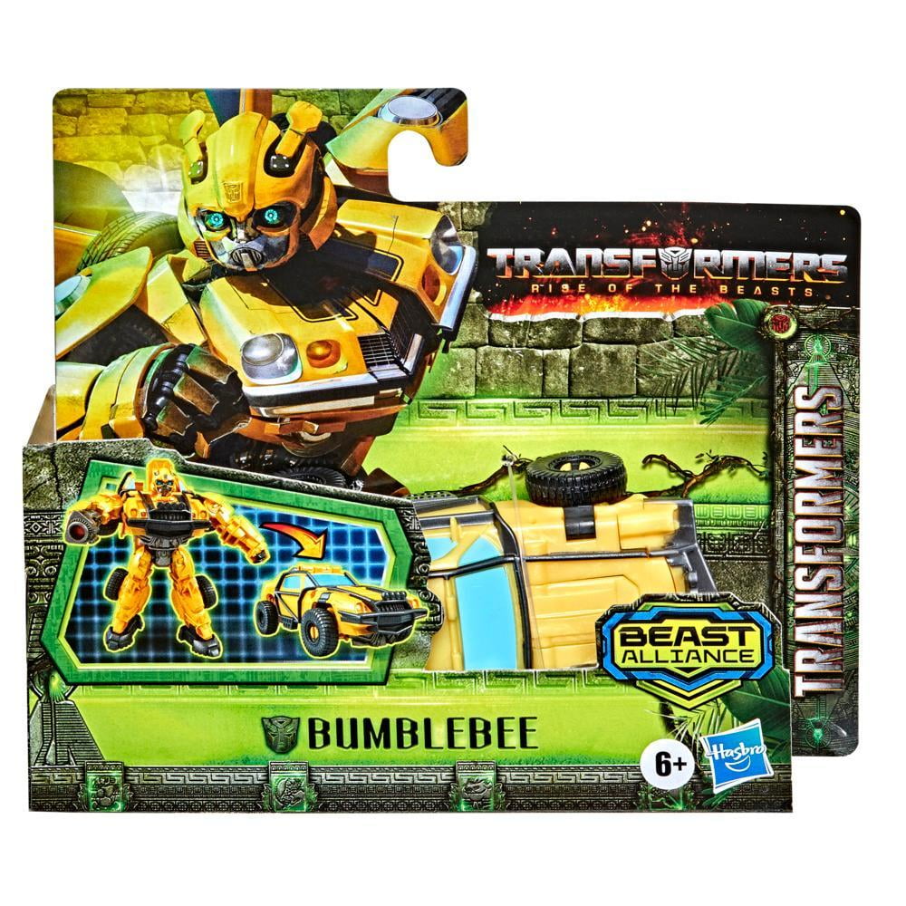 Transformers: Rise of the Beasts Movie, Beast Alliance, Battle Changers Bumblebee Action Figure, For Ages 6 and Up, 4.5-inch