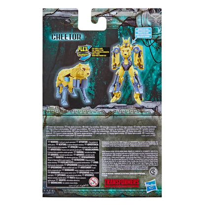 Transformers Collectible Child Cheetor Action Figure, Plastic Multicolor, 8.74" x 5.51", 0.234 lb