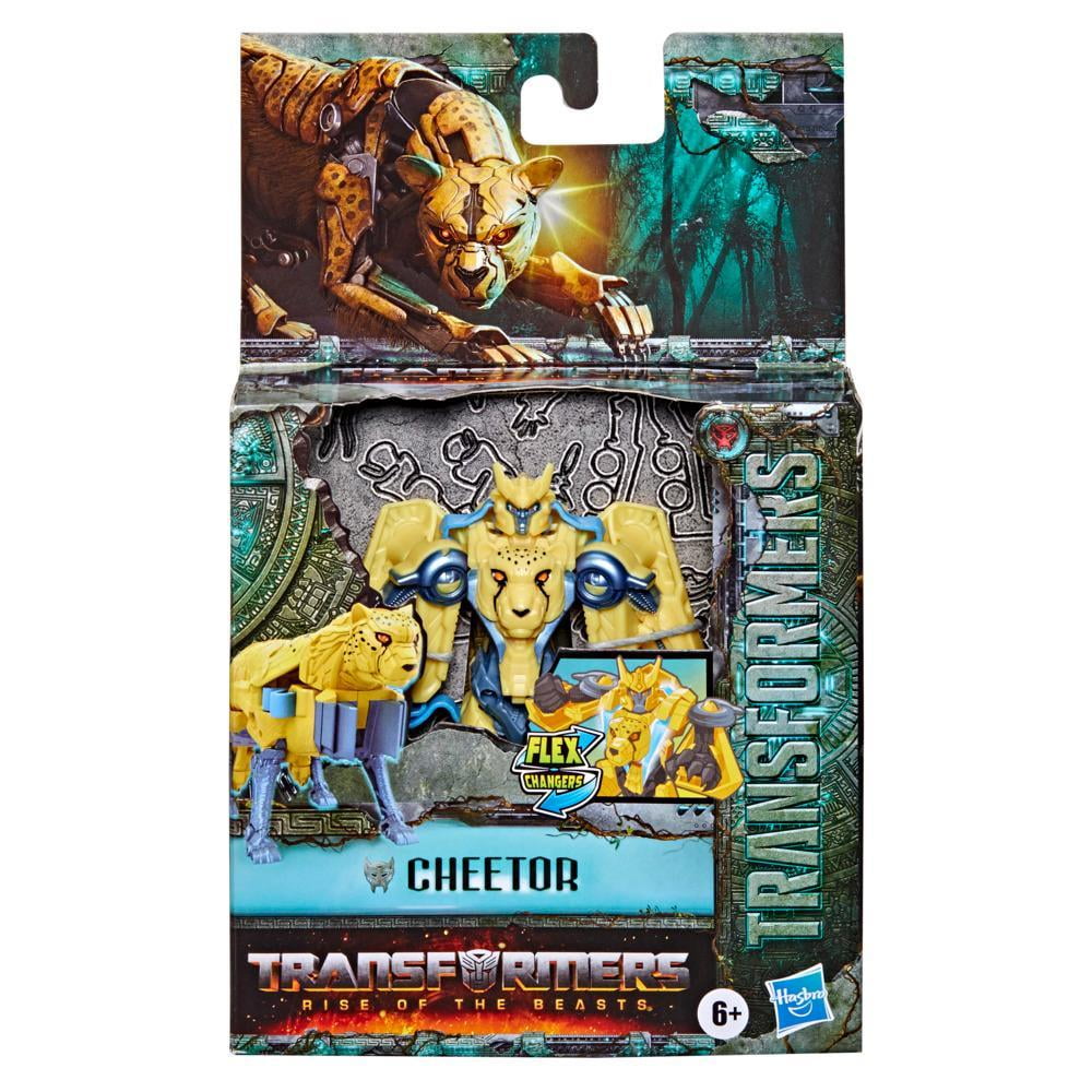 Transformers Collectible Child Cheetor Action Figure, Plastic Multicolor, 8.74" x 5.51", 0.234 lb