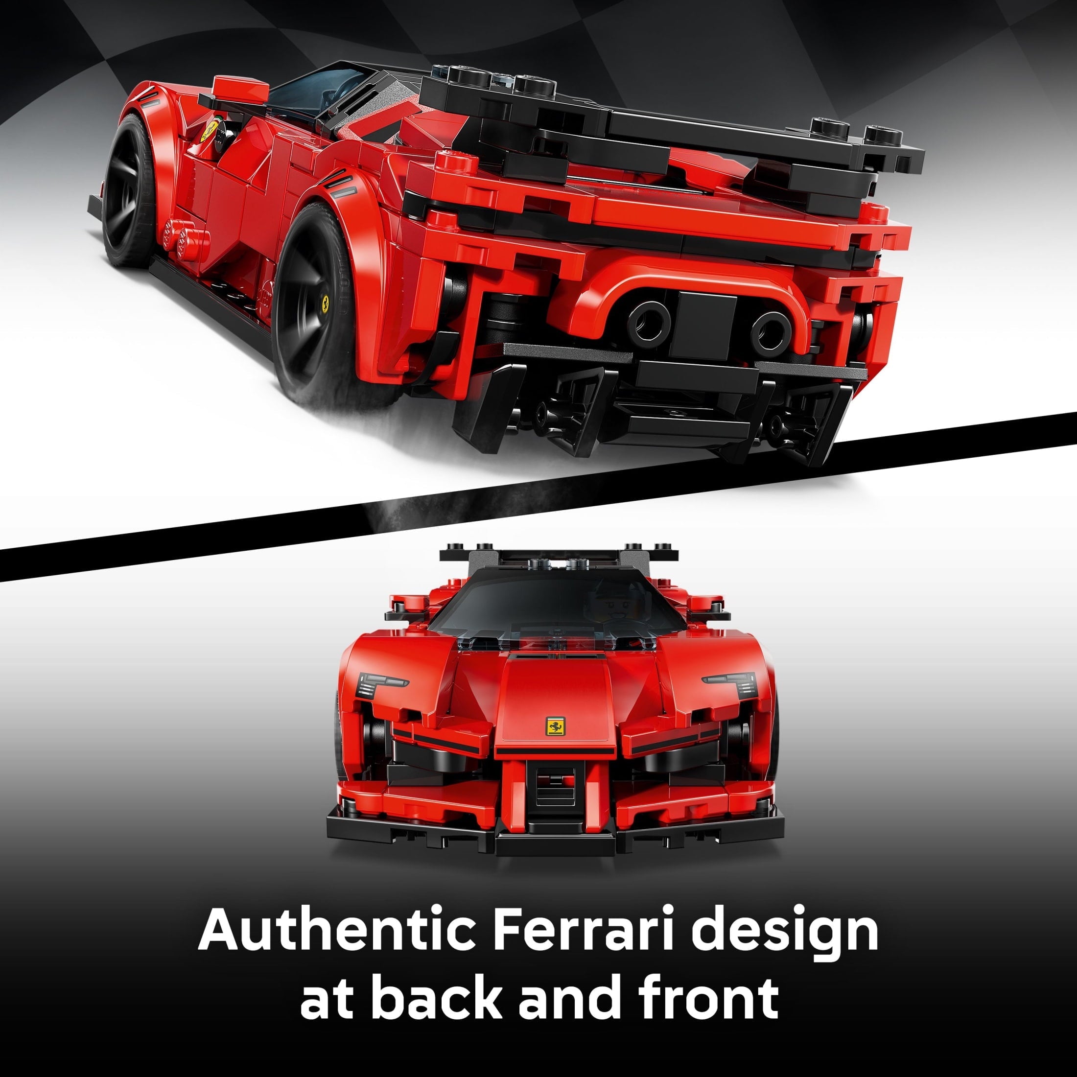 LEGO Speed Champions Ferrari SF90 XX Stradale Sports Car Building Toy for Kids - Building Set W/Ferarri Driver Minifigure for Boys & Girls, Ages 9+ - Gift Idea for Birthdays - 77254