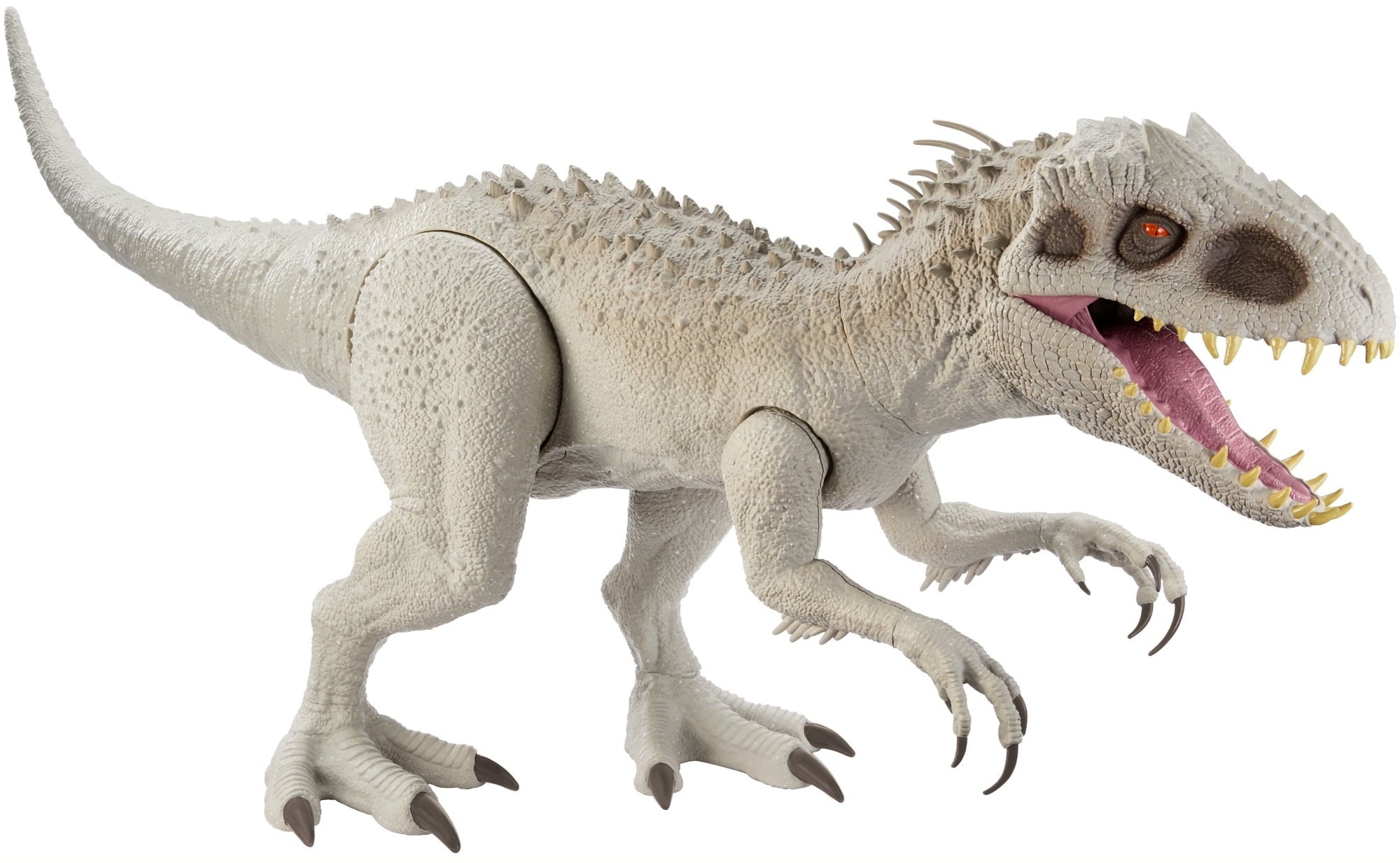Jurassic World Camp Cretaceous Super Colossal Indominus Rex Action Figure with Eating Feature, Stands 18in High and 3.5ft Long, Dinsoaur Toy Gift