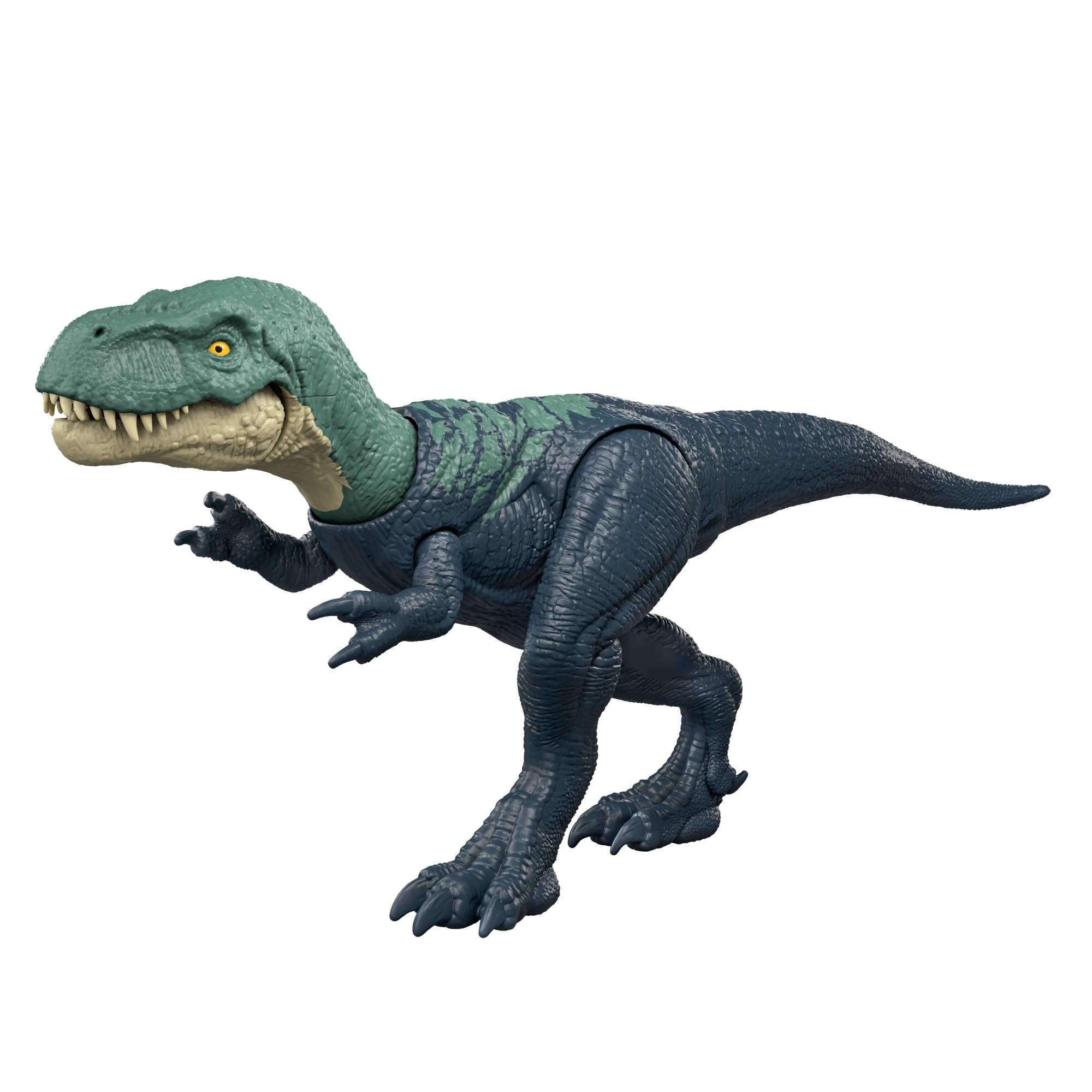 Jurassic World Rebirth Strike Attack Nanotyrannus Dinosaur Toy, Single Strike Action, Posable