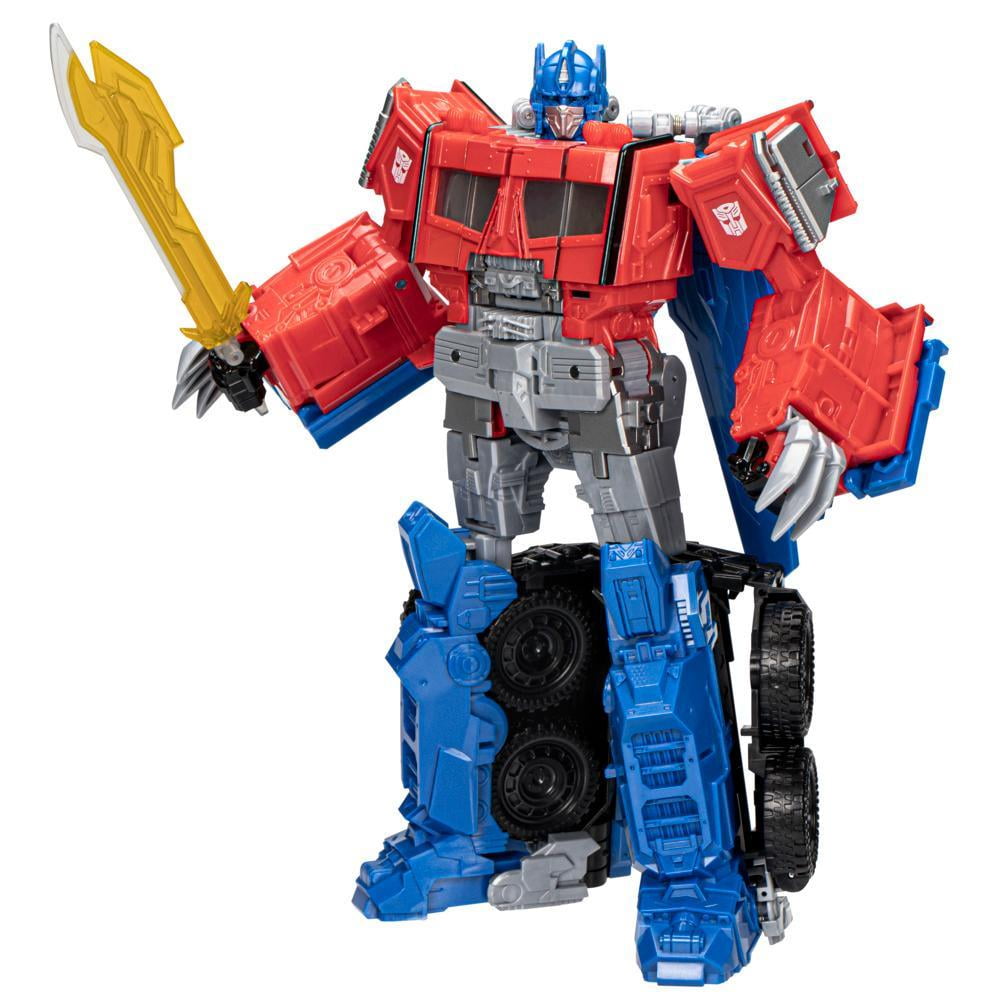 Transformers Toys Transformers Rise of the Beasts Movie Beast Mode Optimus Prime Action Figure, Ages 6 and Up, 10-inch