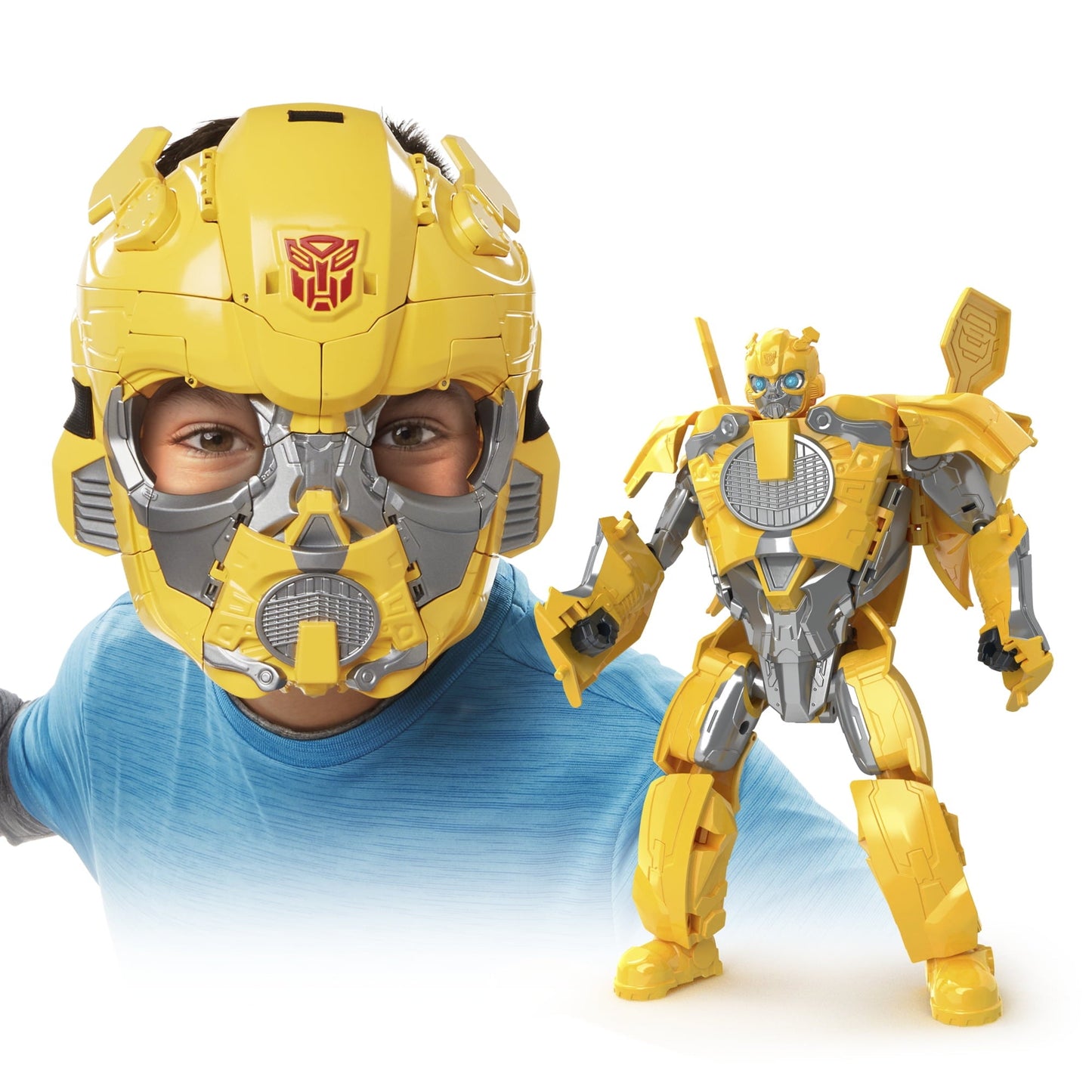 Transformers: Rise of the Beasts Movie Bumblebee 2-in-1 Converting Mask (9")