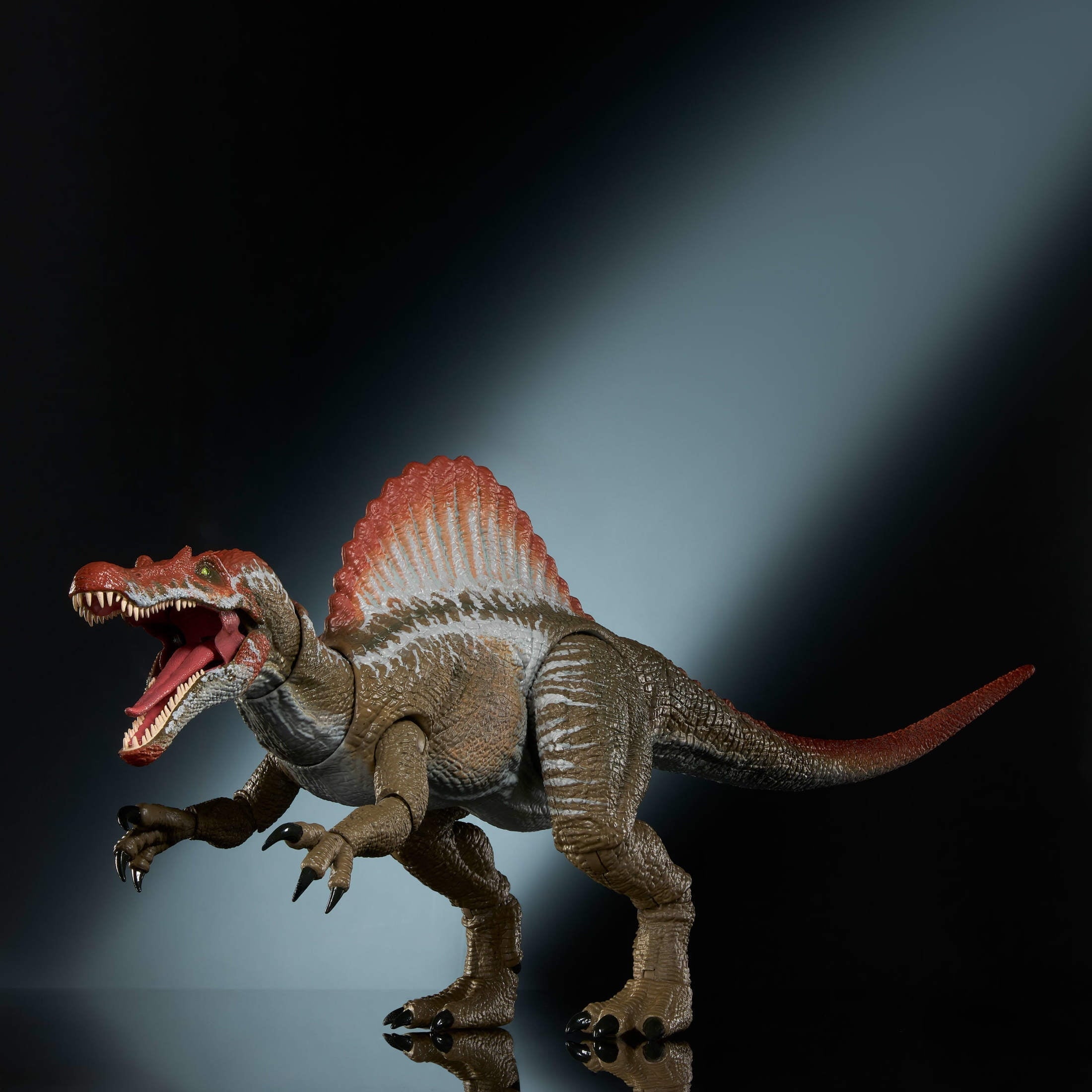 Jurassic World Hammond Collection Jurassic Park 3 Spinosaurus Action Figure, XL Dinosaur Toy
