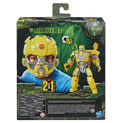 Transformers: Rise of the Beasts Movie Bumblebee 2-in-1 Converting Mask (9")