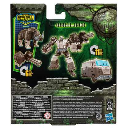 Transformers: Rise of the Beasts Movie Beast Alliance Beast Weaponizers 2-Pack Wheeljack Toy, 6 and Up, 5-inch