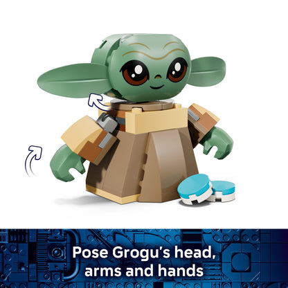 LEGO Star Wars Grogu’s Homestead Building Toy for Boys & Girls - The Mandalorian Pretend Play Set W/Sorgan Frog & Poseable Grogu Figures for Preschool Kids, Ages 4+ - Gift Idea for Birthdays - 75443